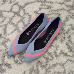 Rothy’s • Soft Blue Orange Stripe - The Point